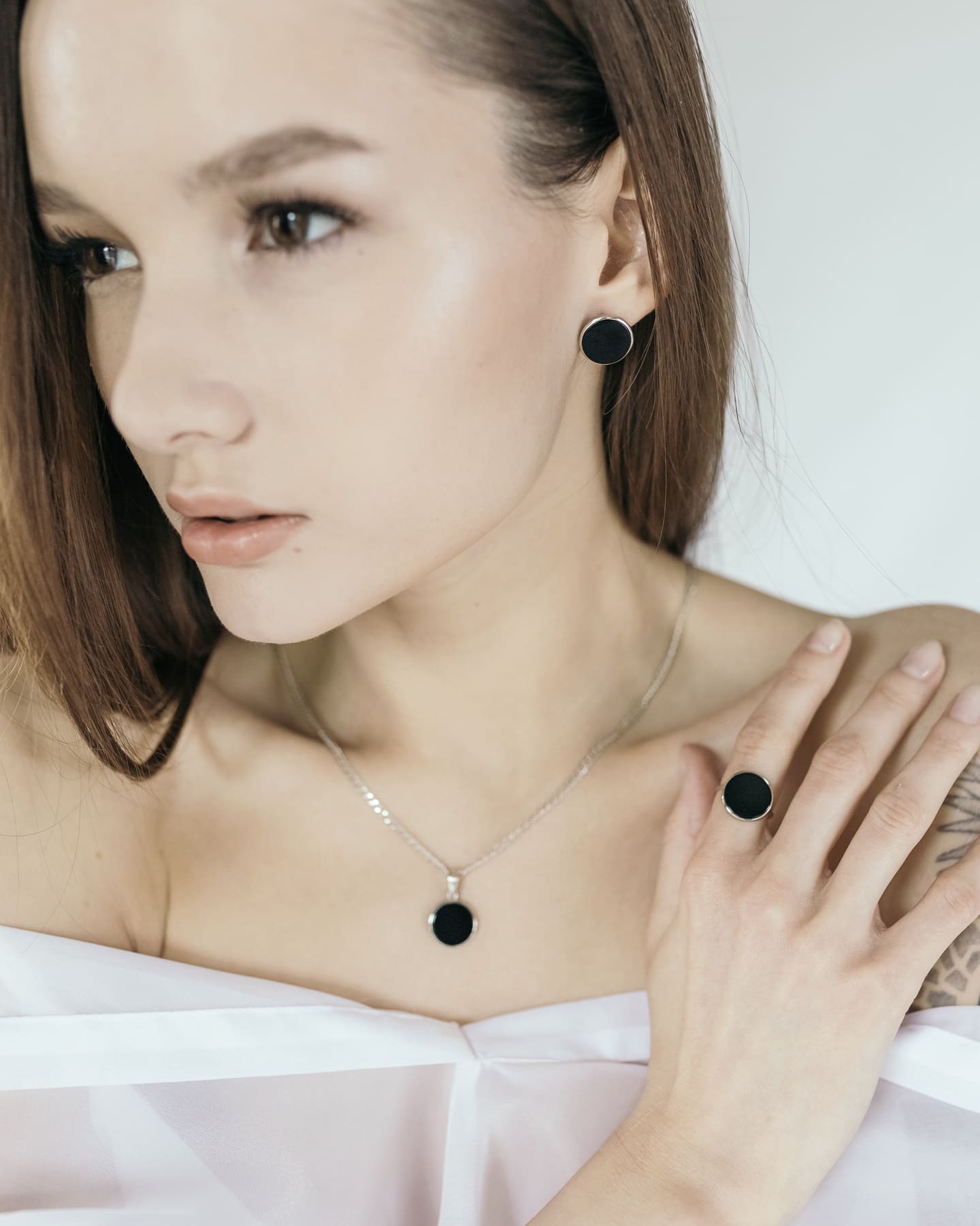 Black Onyx Ring | Modern Minimalist | Sterling Silver
