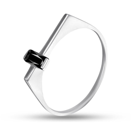 Cubic Zirconia Ring | Sterling Silver