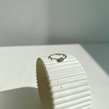 925 Silver Ring with Clear Cubic Zirconia Stone 1279R