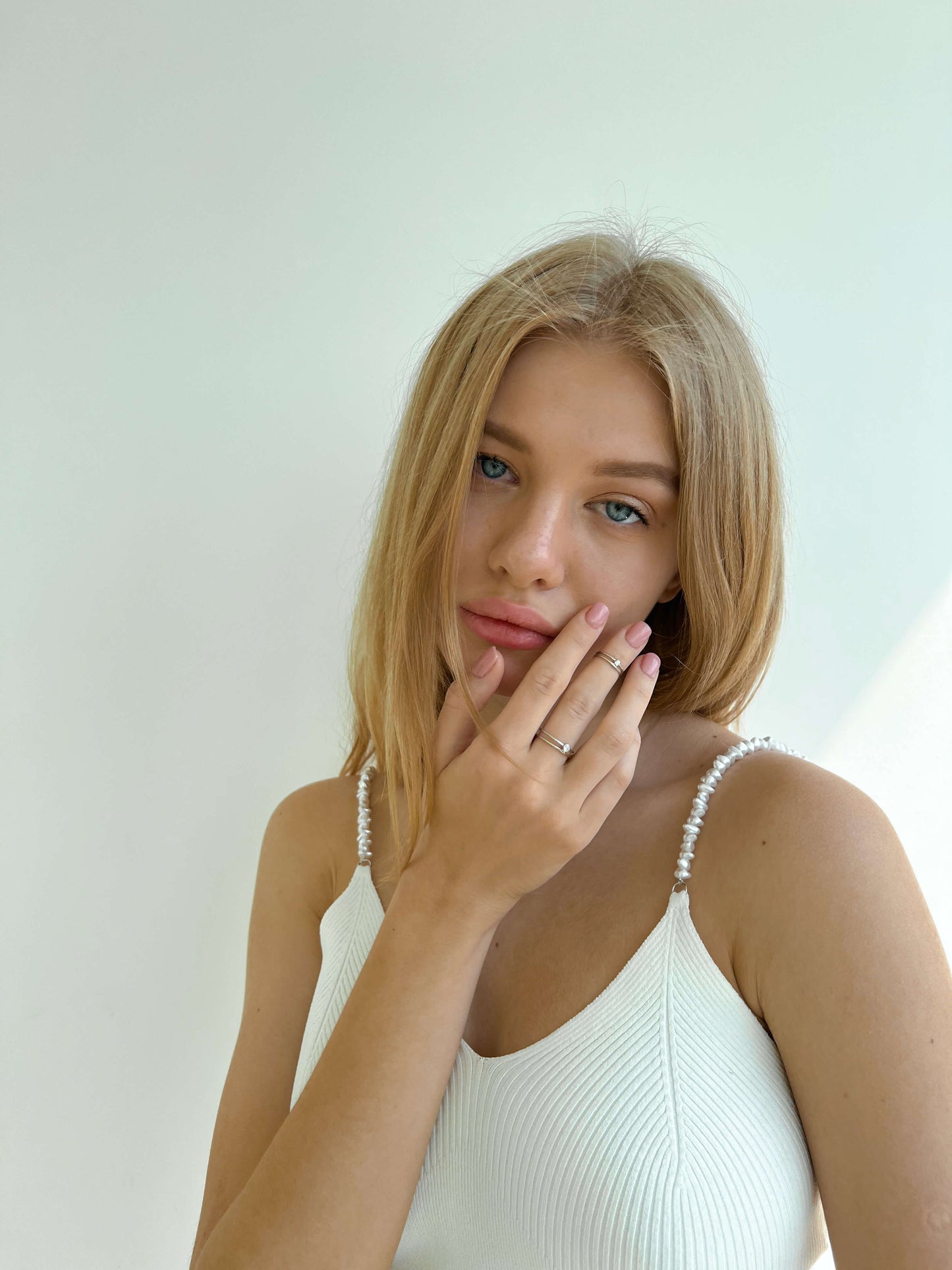 Cubic Zirconia Ring | Sterling Silver