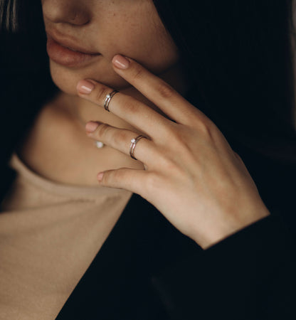 Cubic Zirconia Ring | Sterling Silver