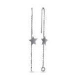 925 Sterling Silver Threader Earrings 1347/1E