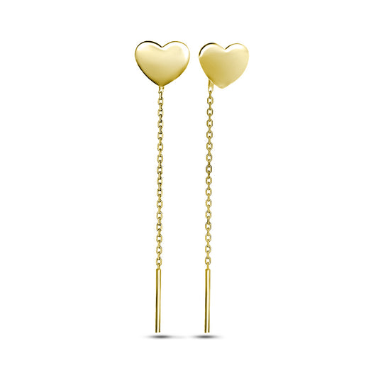 14K Gold Plated Earrings | Elegant | Sterling Silver