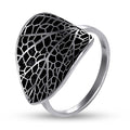 Enamel Ring | Sleek | Sterling Silver
