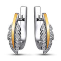 14K Gold Plated Earrings | Elegant | Sterling Silver