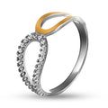 14K Gold Bonded Ring | Sterling Silver