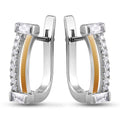 14K Gold Plated Earrings | Over Premium | Sterling Silver
