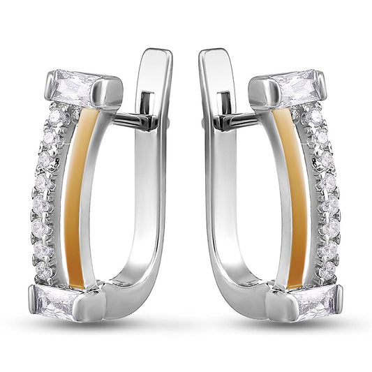 14K Gold Plated Earrings | Over Premium | Sterling Silver