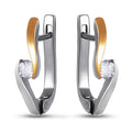 14K Gold Plated Earrings | Layer Classic | Sterling Silver
