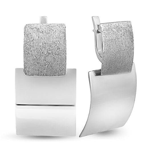 Sterling Silver Drop Earrings | Delicate