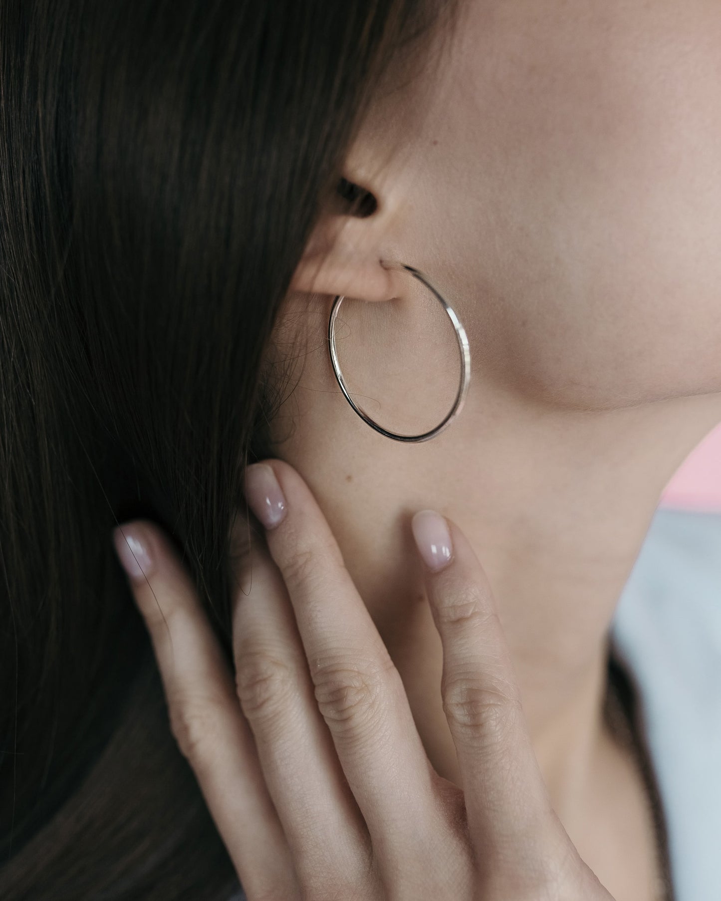 Sterling Silver Hoop Earrings | Elegant