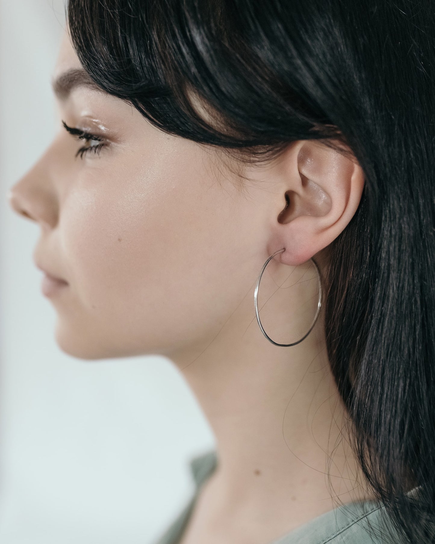 Sterling Silver Hoop Earrings | Elegant