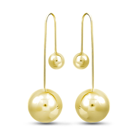 14K Gold Plated Earrings | Classic | Sterling Silver
