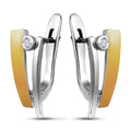 14K Gold Plated Earrings | Elegant | Sterling Silver
