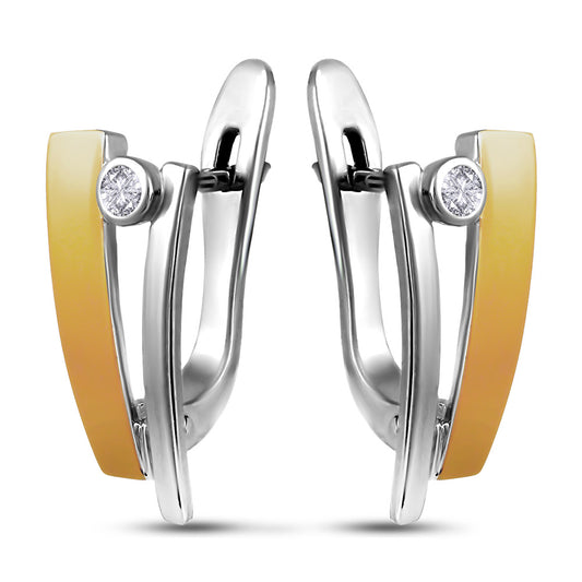 14K Gold Plated Earrings | Elegant | Sterling Silver