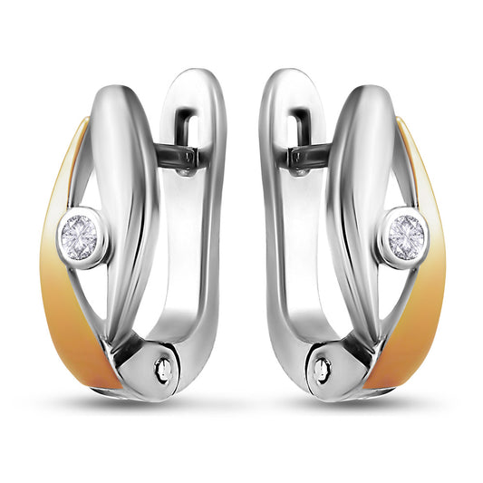 14K Gold Plated Earrings | Minimalist | Sterling Silver