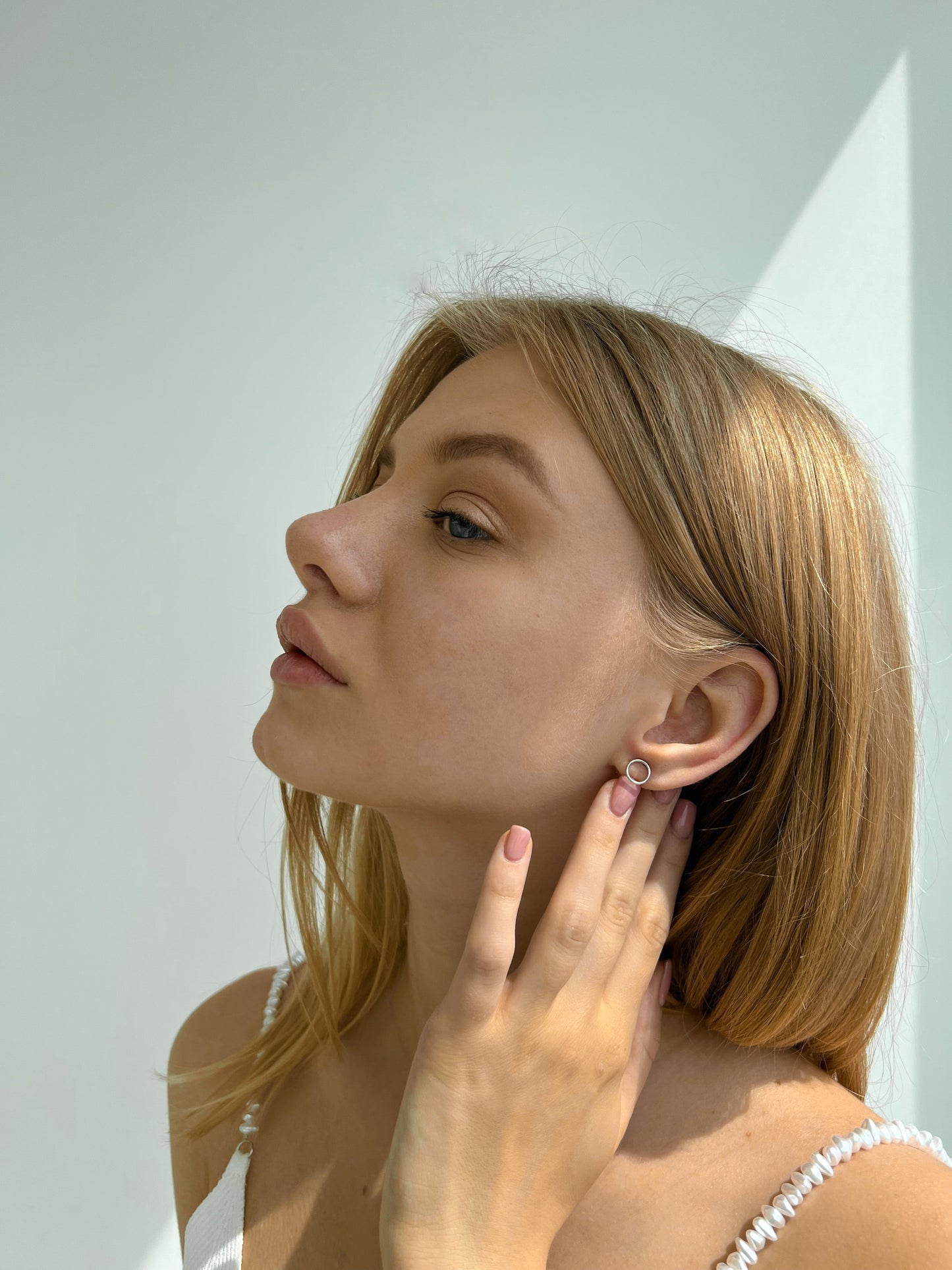Sterling Silver Stud Earrings | Simple Daily Wear