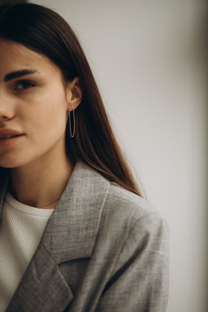Sterling Silver Earrings | Minimalist