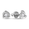 Cubic Zirconia Earrings | Minimalist Classic | Sterling Silver