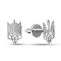 Sterling Silver Stud Earrings | Elegant