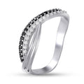 Cubic Zirconia Ring | Minimalist | Sterling Silver