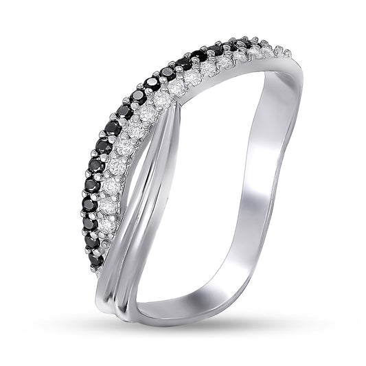 Cubic Zirconia Ring | Minimalist | Sterling Silver