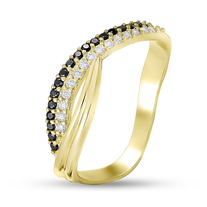 14K Gold Plated Ring | Slim | Sterling Silver