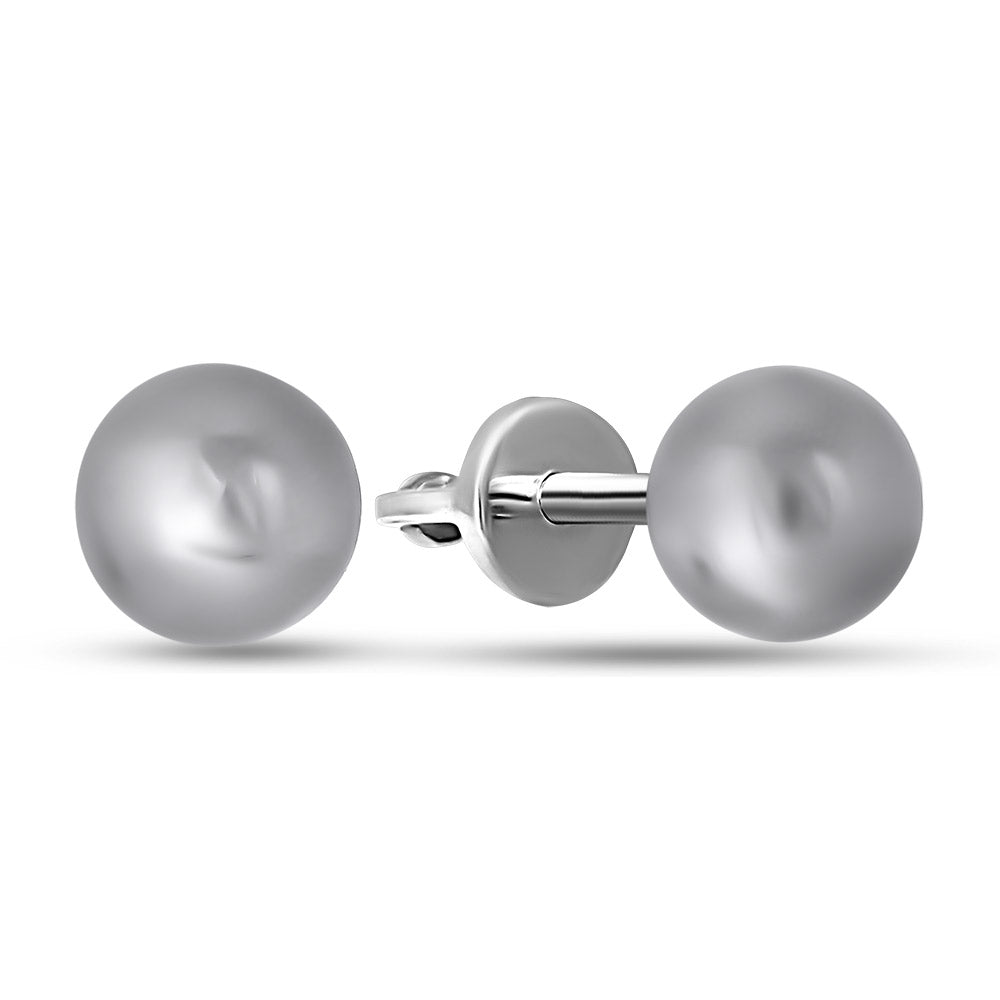 Sterling Silver Stud Earrings | Minimalist
