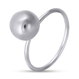 Minimalist Sterling Silver Band 1909R
