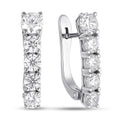 Cubic Zirconia Earrings | Refined Everyday | Sterling Silver