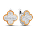 14K Gold Plated Earrings | Elegant | Sterling Silver