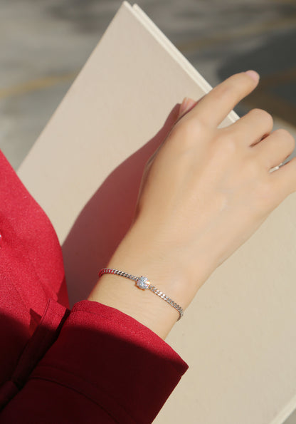 Moissanite Bracelet | Dream | Sterling Silver
