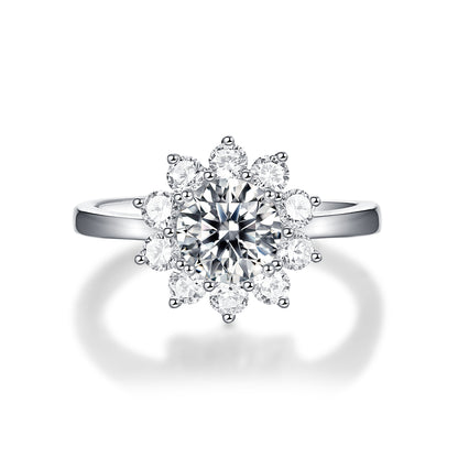 Timeless Moissanite Diamond Ring - Desire Design with a Brilliant Shine