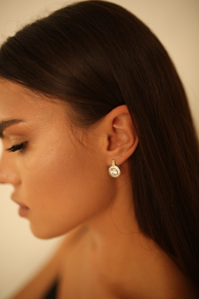 14K Gold Plated Earrings | Elegant | Sterling Silver