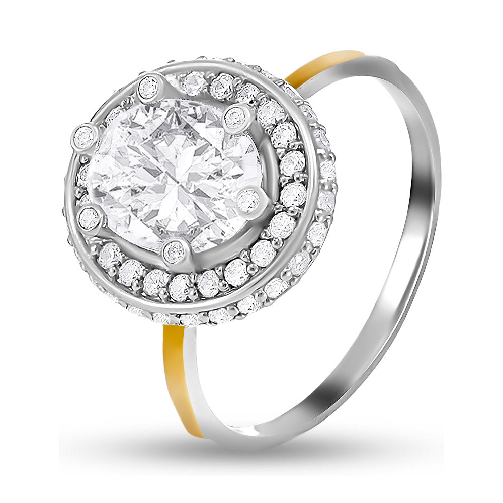 Two-Tone Ring | Sterling Silver