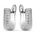 Cubic Zirconia Earrings | Elegant | Sterling Silver