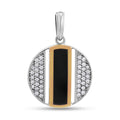 Pendientes de moissanita para mujer | Plata de ley 925 con baño de oro de 18 quilates | Diseño conmovedor