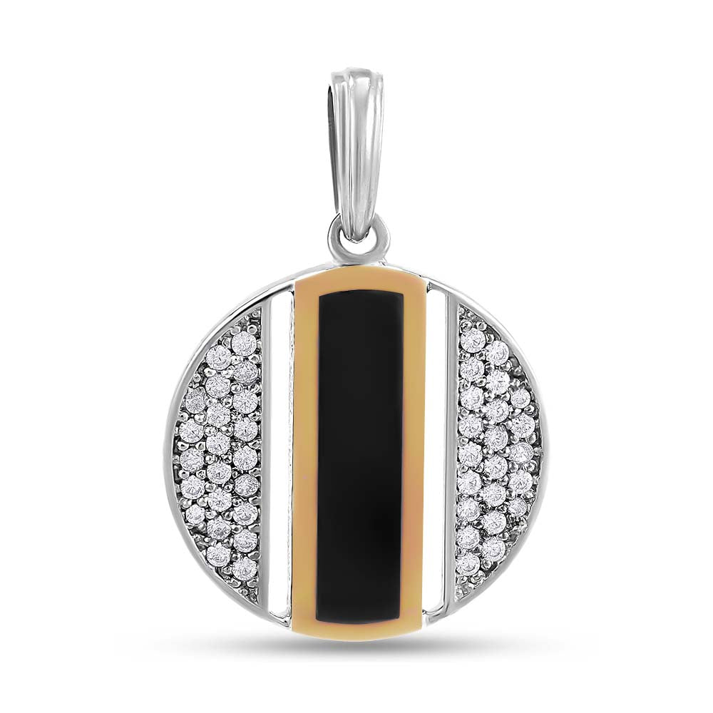 Pendientes de moissanita para mujer | Plata de ley 925 con baño de oro de 18 quilates | Diseño conmovedor