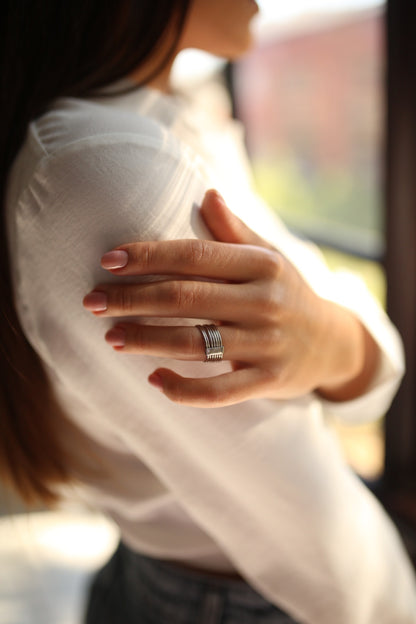 Sterling Silver Ring | Classic Polished Stacking