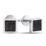 Pendientes de moissanita para mujer | Plata de ley 925 con baño de oro de 18 quilates | Diseño conmovedor