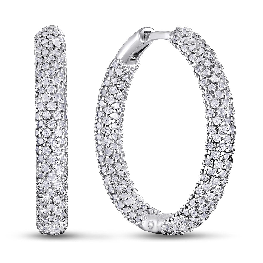 Cubic Zirconia Earrings | Elegant | Sterling Silver