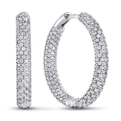 Cubic Zirconia Earrings | Elegant | Sterling Silver