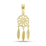 Sterling Silver Pendant with Gold Plating 2077LP