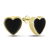 Pendientes de moissanita para mujer | Plata de ley 925 con baño de oro de 18 quilates | Diseño conmovedor