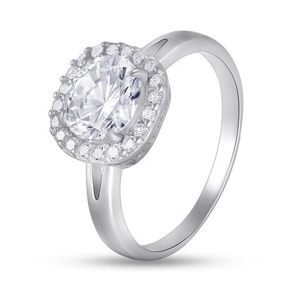 Cubic Zirconia Ring | Everyday | Sterling Silver