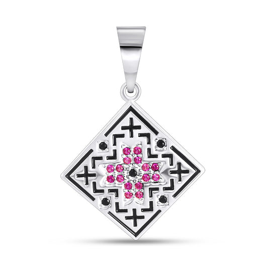 Pendientes de moissanita para mujer | Plata de ley 925 con baño de oro de 18 quilates | Diseño conmovedor