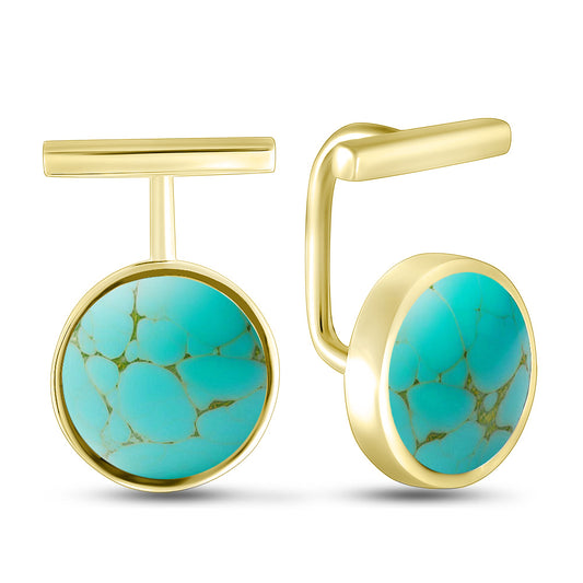 Turquoise Earrings | Minimalist | Sterling Silver