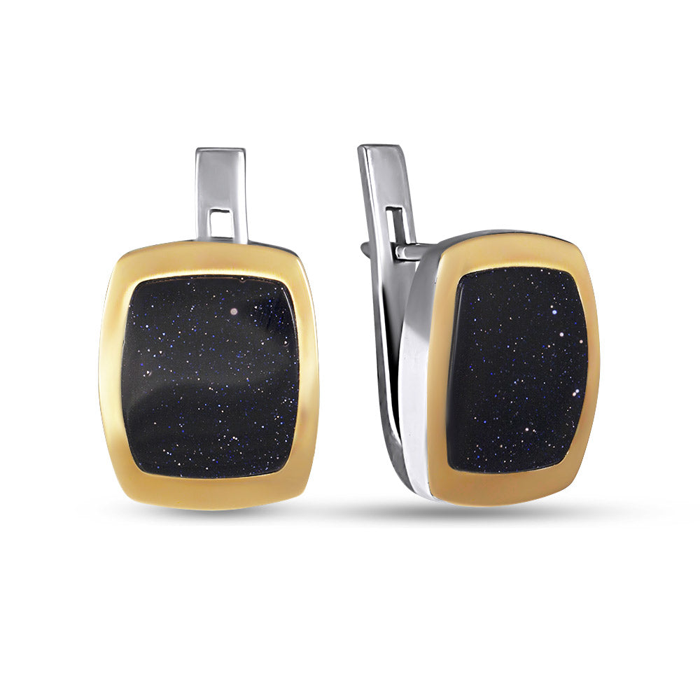 14K Gold Plated Earrings | Cairo Elegant | Sterling Silver