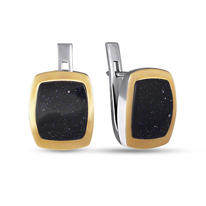 14K Gold Plated Earrings | Cairo Elegant | Sterling Silver