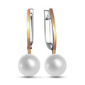 14K Gold Plated Earrings | Elegant | Sterling Silver
